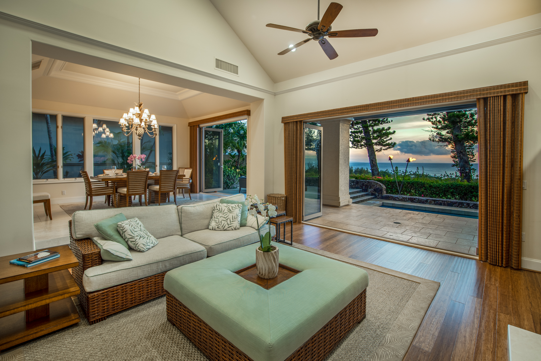 708 Fairway Drive: Modern Hawaiian Interior Design Meets Kapalua's