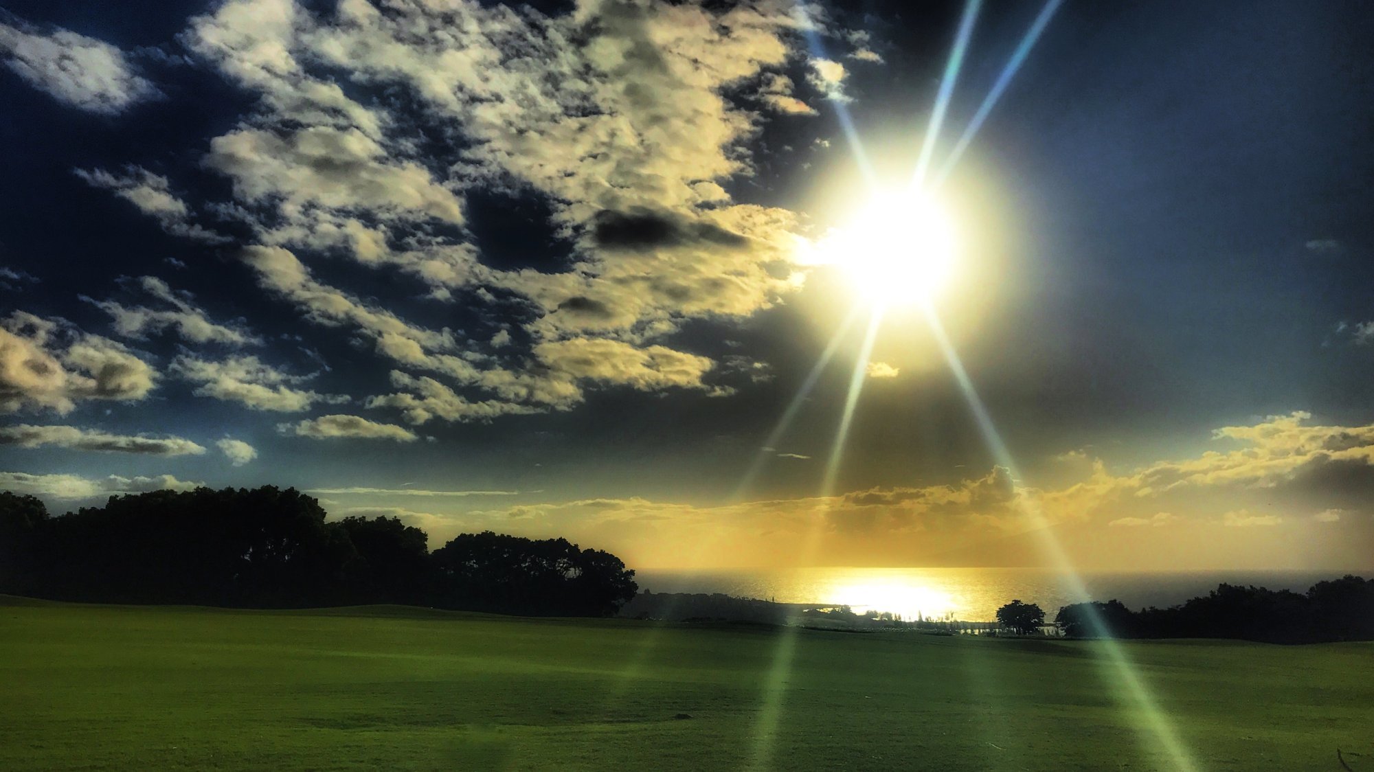 Sunset at the Plantation Course, Kapalua