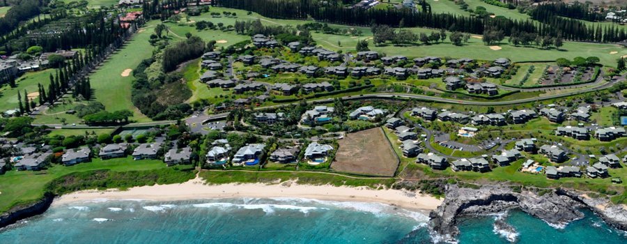 Kapalua Ridge Villas Aerial View