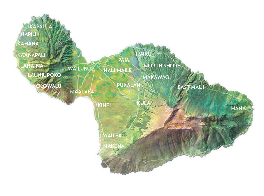 Interactive Maui Map