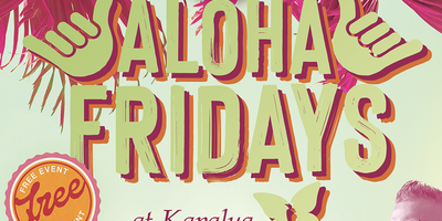 Aloha Friday in Kapalua:  Music & Food on August 28, 2026