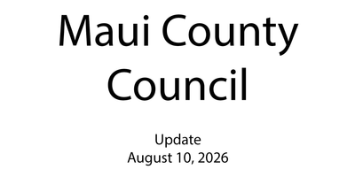 Maui HLU Committee Reviews Hotel Rezoning Resolutions for Sea Level Rise Properties